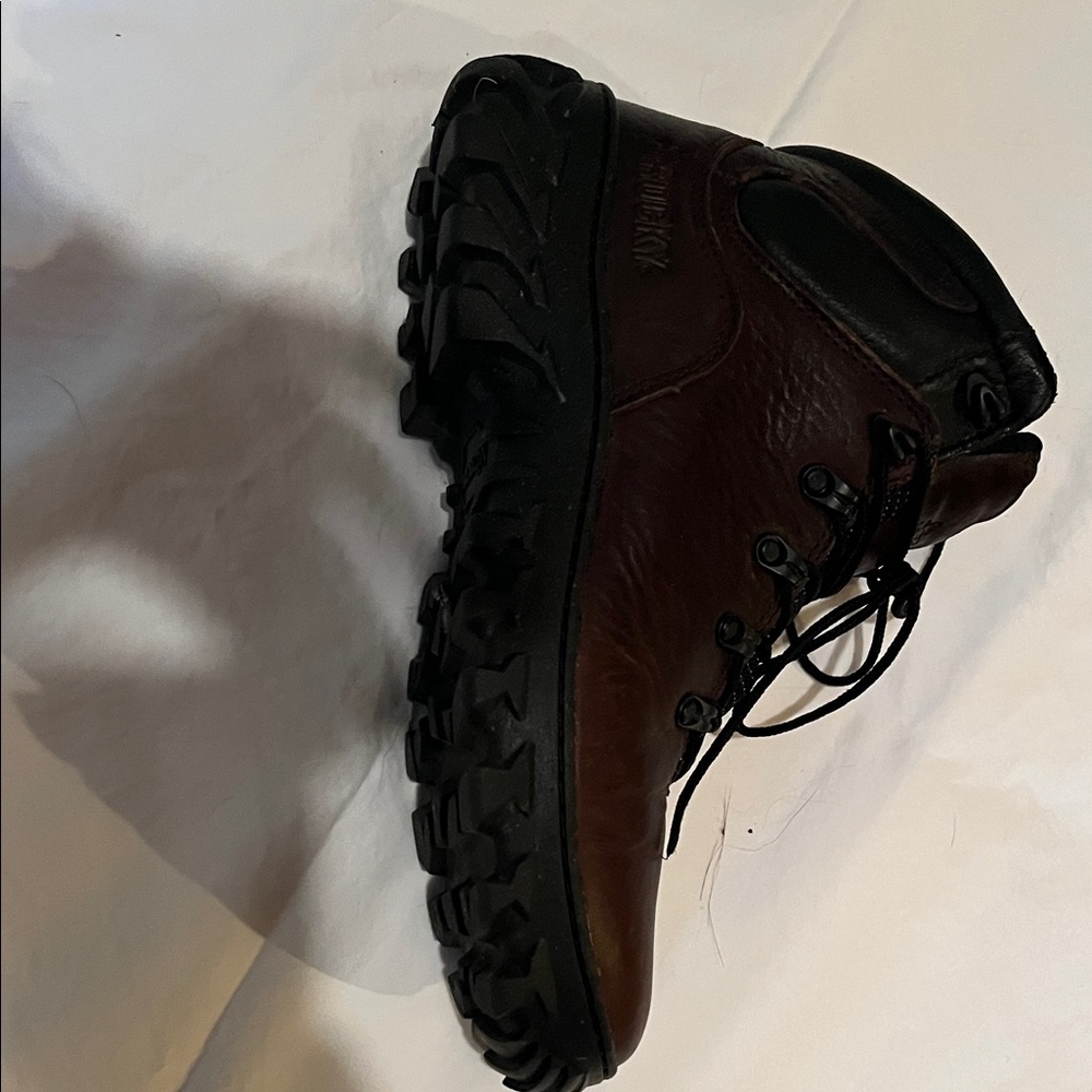 Rocky Dark Brown Leather Boots